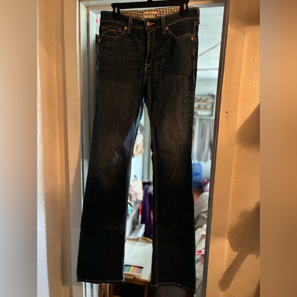 Ariat Dark Wash Boot Cut Jeans